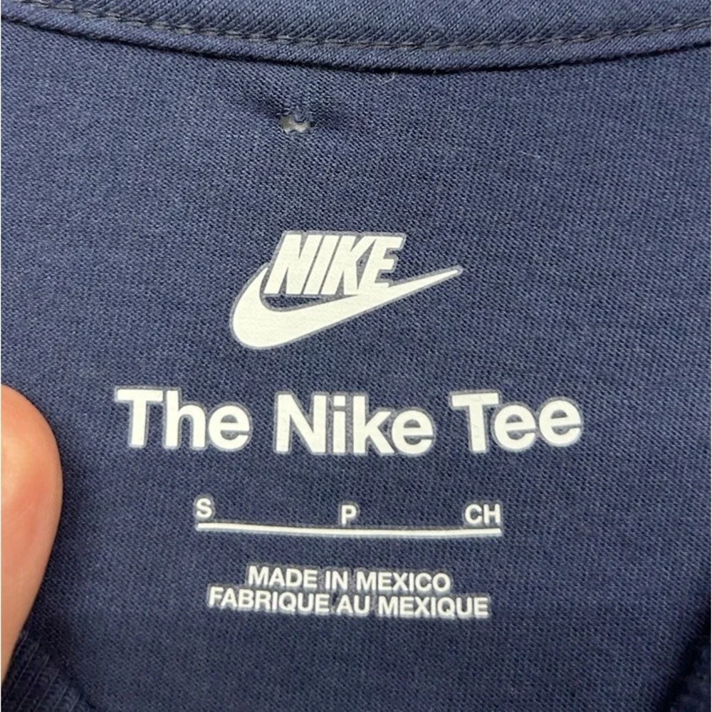 Nike Mens Size S Blue Just Do It Short Sleeve Athletic T Shirt (K8)